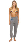 LOGO SWEATPANTS - SLATE