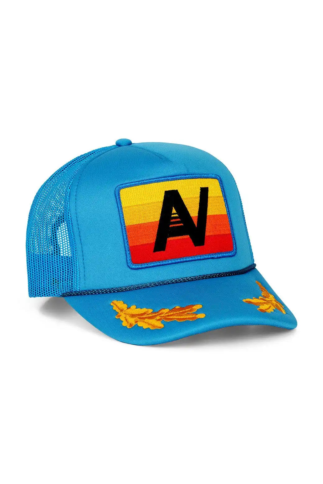 LOGO RAINBOW - VINTAGE LOW RISE LEAF TRUCKER