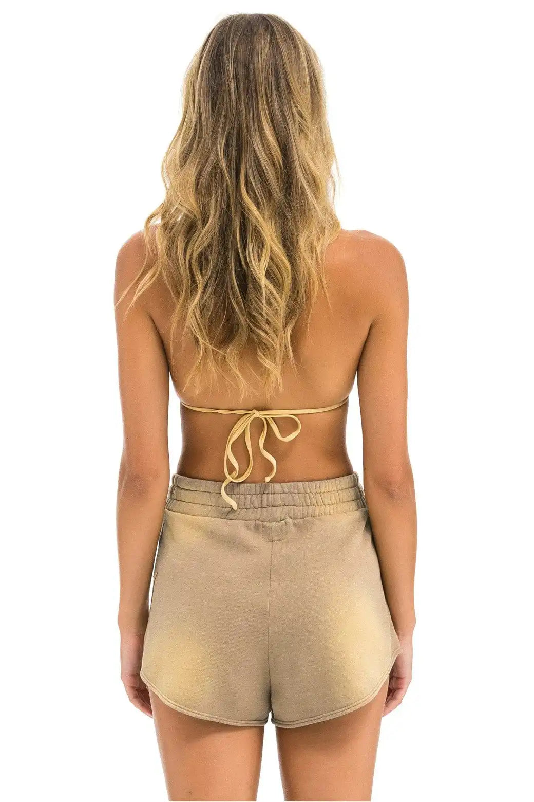 BOLT STITCH CLUB SHORTS - FADED TAN