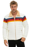 4 STRIPE JACKET -  WHITE