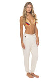 BOLT STITCH SWEATPANTS - VINTAGE WHITE