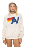 LOGO PULLOVER RELAXED HOODIE - VINTAGE WHITE