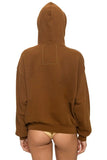 LOCALS ONLY RELAXED PULLOVER HOODIE - CINNAMON