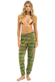 BOLT SWEATPANTS - CAMO // NEON PINK