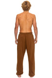 LOGO SWEATPANTS - CINNAMON