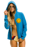 SMILEY 2 HOODIE - OCEAN