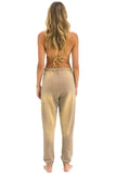 BOLT STITCH SWEATPANTS - FADED TAN