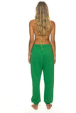 LOGO PRINT SWEATPANTS SWEATPANTS - KELLY GREEN