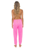LOGO SWEATPANTS - NEON PINK