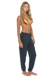 BOLT STITCH SWEATPANTS - CHARCOAL