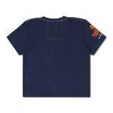NEW YORK WINE & FOOD 2025 BOYFRIEND TEE - NAVY