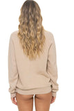 LOGO SWEATSHIRT - SAND