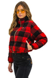 APRES PLAID PUFFER JACKET - BUFFALO PLAID