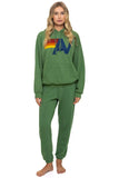 LOGO PULLOVER RELAXED HOODIE - PALM