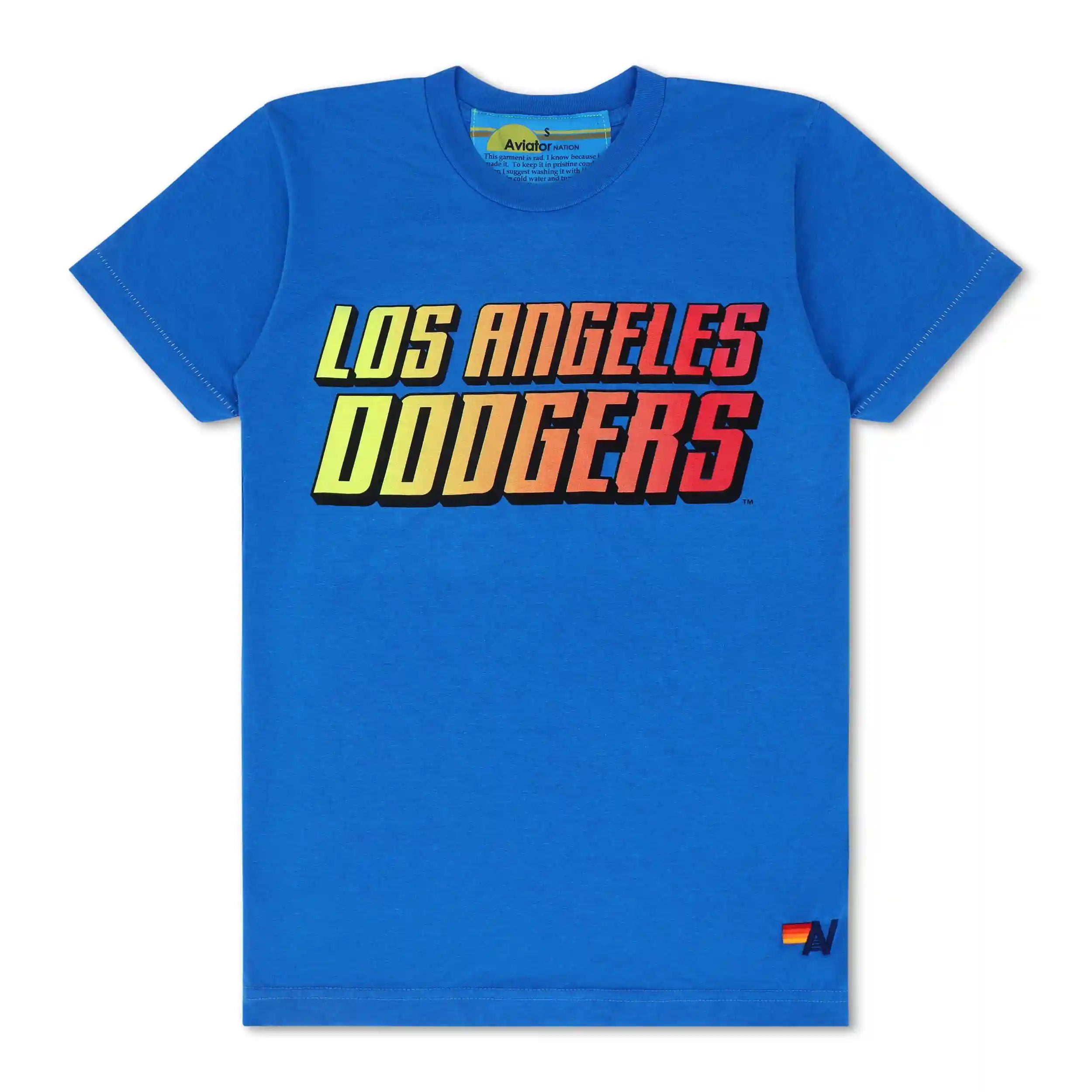 LOS ANGELES DODGERS 2026 CREW TEE - OCEAN