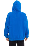 LOGO PULLOVER RELAXED HOODIE - ADVENTURE BLUE
