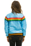 6 STRIPE JACKET -  GLOSSY SKY