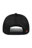 MEMBERS EXCLUSIVE VINTAGE SATIN SCRIPT TRUCKER HAT - BLACK // NEON YELLOW