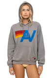 LOGO PULLOVER RELAXED HOODIE - SLATE