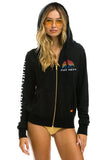 JAZZ ASPEN SNOWMASS 2025 ZIP HOODIE - BLACK