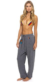 ALL SEASONS CIRCLE SWEATPANTS - HEATHER GREY