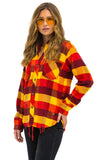 PLAID FLANNEL WESTERN SHIRT - SURFY PLAID
