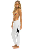 BOLT SWEATPANTS - WHITE