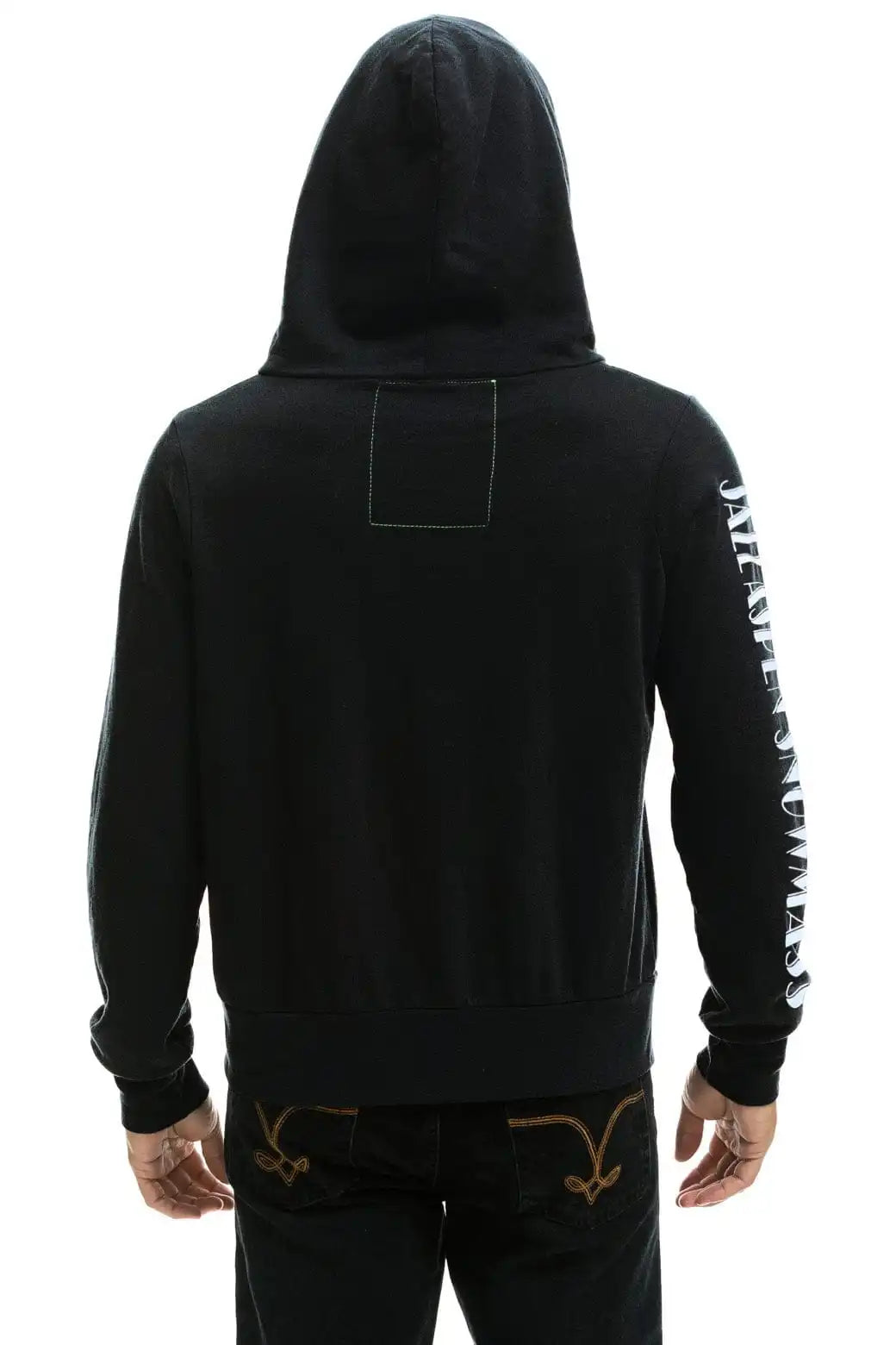 JAZZ ASPEN SNOWMASS 2025 ZIP HOODIE - BLACK