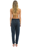 SUNSET PATCH SWEATPANTS - CHARCOAL