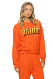 HOUSTON ASTROS 2026 RELAXED CREW SWEATSHIRT - ORANGE