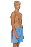 MEN'S 5 STRIPE FLEX SHORTS - SKY