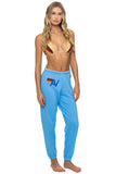 LOGO SWEATPANTS - SKY