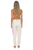 BOLT FADE SWEATPANTS - VINTAGE WHITE // PINK // PURPLE