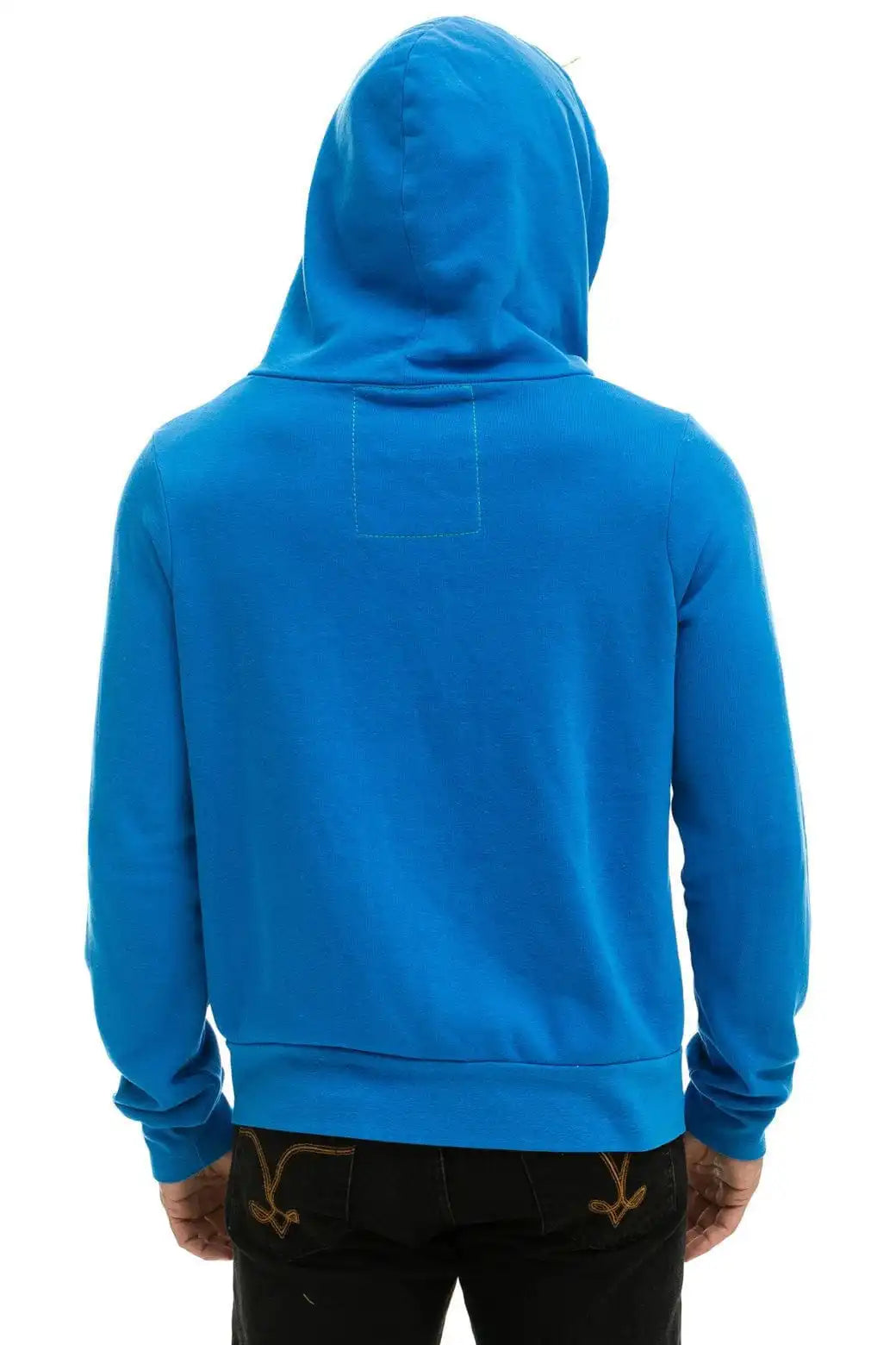 5 STRIPE HOODIE - OCEAN