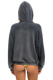 LIVE FREE + ADVENTURE PATCH PULLOVER RELAXED HOODIE - FADED SMOKE