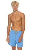 MEN'S 5 STRIPE FLEX SHORTS - SKY