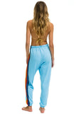 5 STRIPE SWEATPANTS - SKY 2