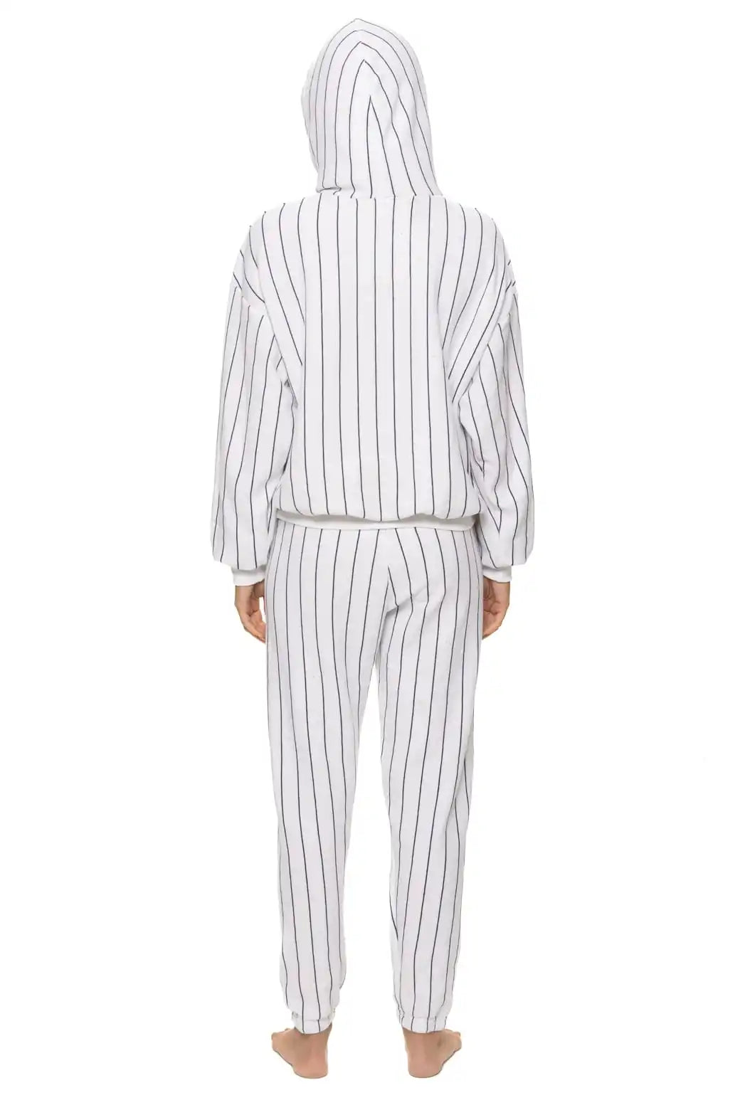 NEW YORK YANKEES PINSTRIPE 2026 SWEATPANTS - WHITE // NAVY
