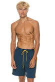 MEN'S 5 STRIPE FLEX SHORTS 7 INCH - DEEP OCEAN