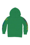 KID'S AVIATOR NATION VENICE ZIP HOODIE - KELLY GREEN