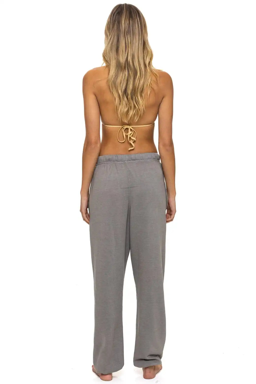 LOGO SWEATPANTS - SLATE