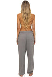 LOGO SWEATPANTS - SLATE