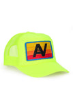 LOGO RAINBOW VINTAGE TRUCKER HAT