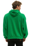 LOGO PULLOVER RELAXED HOODIE - KELLY GREEN