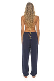 LOGO SWEATPANTS - NAVY