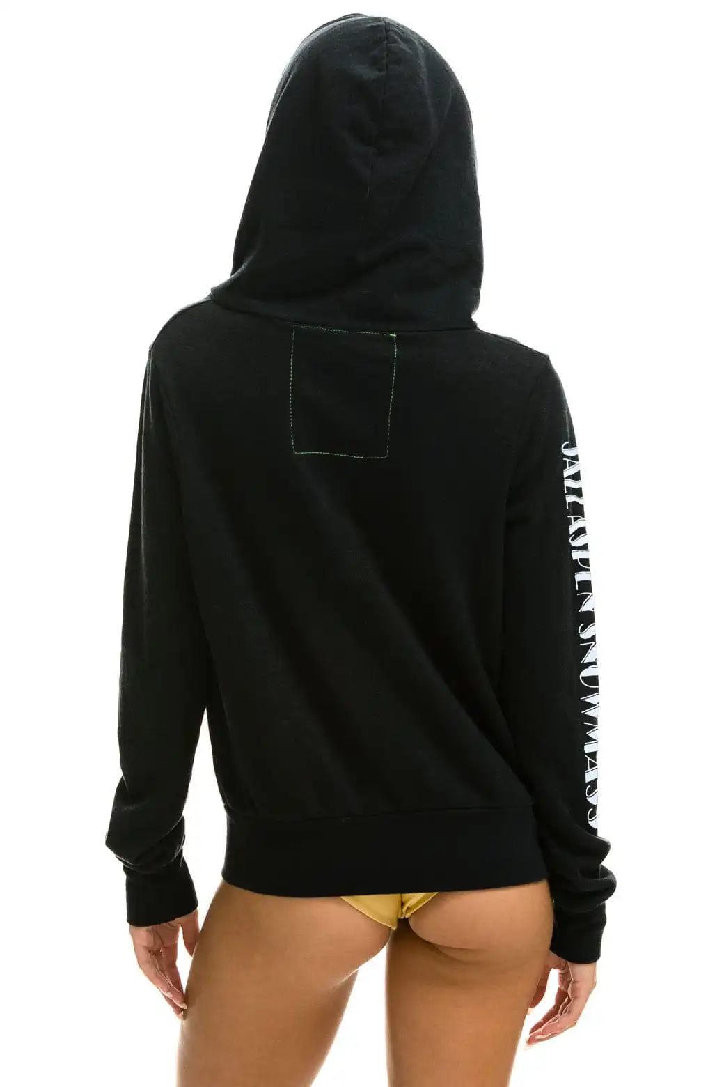 JAZZ ASPEN SNOWMASS 2025 ZIP HOODIE - BLACK
