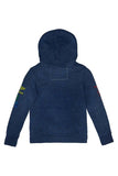 KID'S AVIATOR NATION ASPEN PULLOVER HOODIE - NAVY