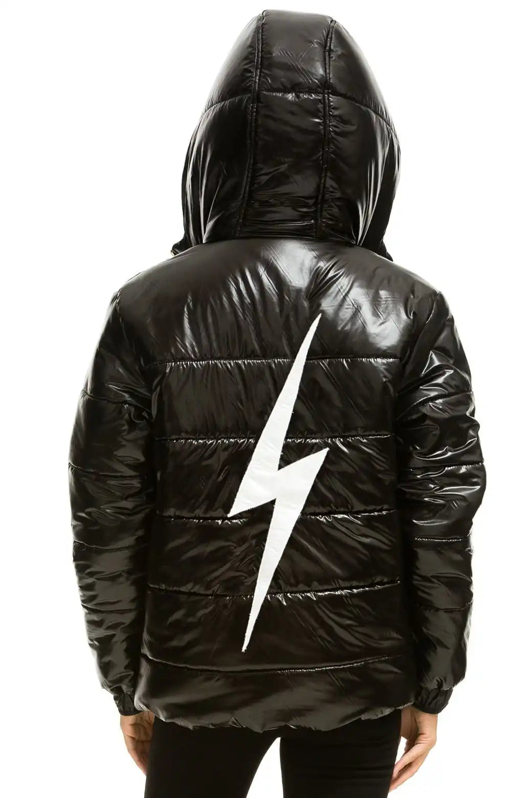 BOLT LUXE TREKKER JACKET - GLOSSY BLACK