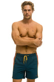 MEN'S 5 STRIPE FLEX SHORTS - DEEP OCEAN