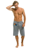LOGO SWEATSHORTS - HEATHER GREY